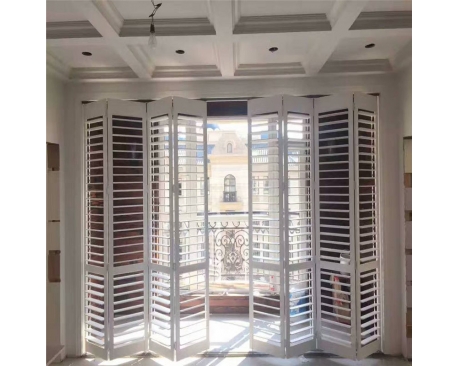 light control pvc plantation balcony shutter